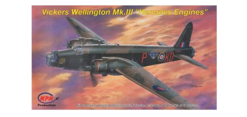 MPM 72542 - Vickers Wellington Mk.III Hercules Engines