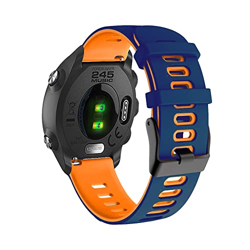 Correa de muñeca de 20 mm para Garmin Venu SQ con acabado refinado ágata 5