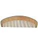 LCLHB 4PCS Natural Wooden Wide Tooth Beard and Hair Combs Set For Men and Women (6.5-7 Inch Length)
