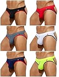 【Jock Strap】Stay Put Bund: Der weiche und breitere Bund mit großer Elastizität rollt oder hinterlässt keine Spuren.