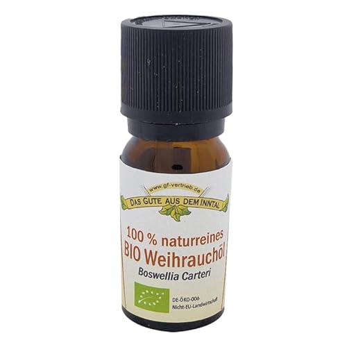 BIO Weihrauchöl 10 ml 100% naturreines ätherische Öl
