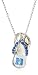 NCAA Duke Blue Devils Crystal Flip Flop Necklace