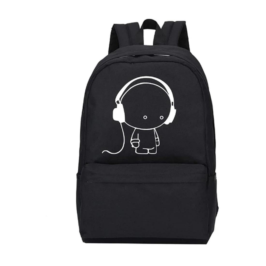 BEST CHOICE Fashion Bag Backpack for Women's and Girls School, College Bags, Black-image-48