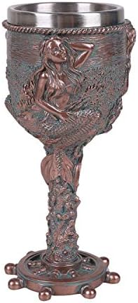 Pacific Giftware Ocean Under The Sea Mermaid Goblet