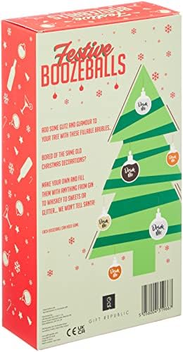 Gift Republic GR450108 Festive Boozeballs, One Size