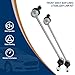 2pcs Front Sway Bar Links Stabilizer Link Kit K750795 Compatible with Fiat 500X 2016 2017 2018 2019, Jeep Compass 2017 2018 2019 2020 2021 2022, Jeep Renegade 2015 2016 2017 2018 2019 2020 2021