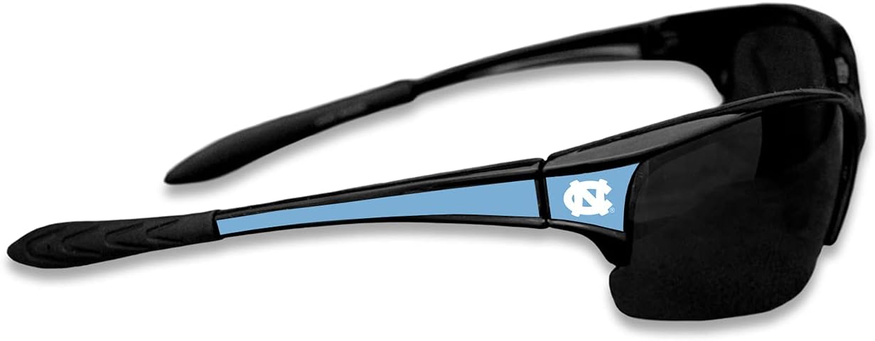 Black Sports Elite Style Sunglasses with Logo on the Corners