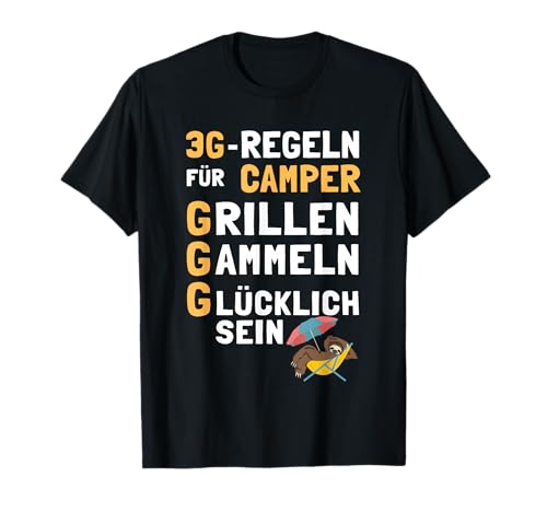 Lustiges Camping Shirt