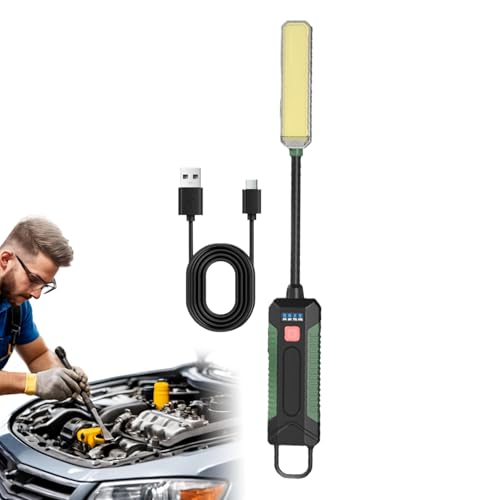 Lámpara Magnética,Lámpara de Trabajo Magnética Flexible,Iluminación Industrial - para Barbacoas Patios Jardines Picnic Excursiones Terrazas Balcones Porches