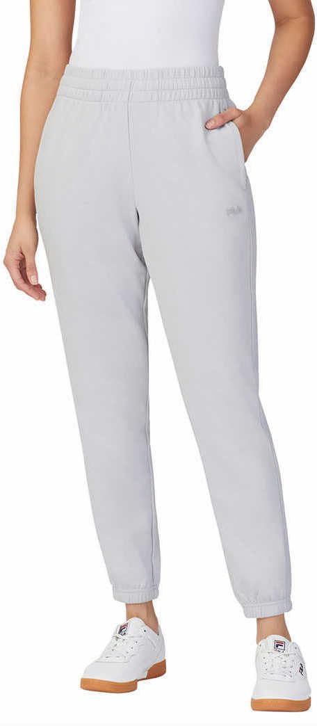 Fila Womens French Terry Jogger (US, Alpha, XX-Large, Regular, Regular, High Rise)