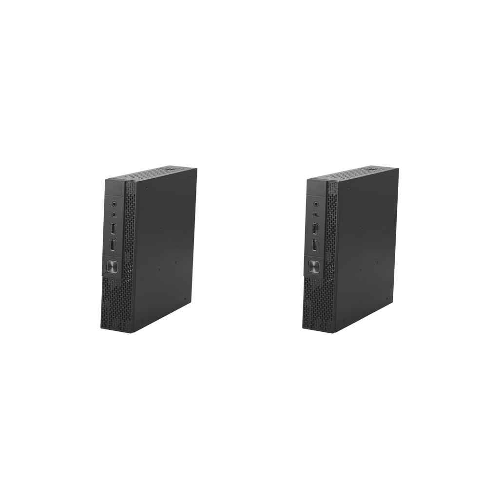 Boîtier informatique ITX compact USB 2.0 lot de 2 mini châssis PC - 8