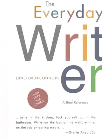 The Everyday Writer: A Brief Reference 0312187939 Book Cover