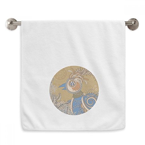 Serviette Fleur Faisan doré Ukiyo-E : la solution douce contre les tissus rêches