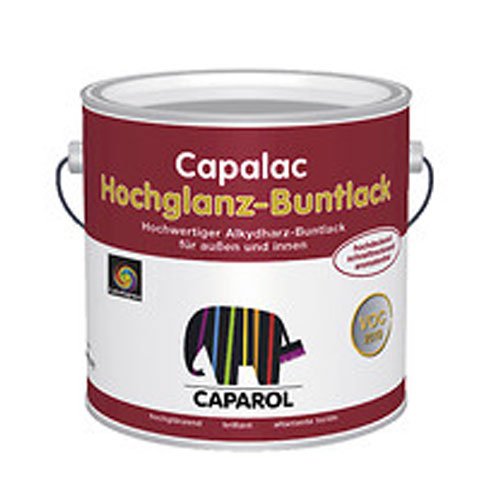 Caparol Capalac Hochglanz Buntlack 2,5 Liter Weiß