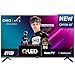 CHiQ L40QM10K 40 Inch Smart TV, Full HD QLED PRO Display, DCI-P3 90% Wide Colour, HDR10, ROKU TV OS, Works with Alexa, DVB-T/T2, Dolby Audio, 2x HDMI, USB, Frameless Design