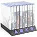 Ricreo Universal CD PS 5/PS 4 Tisch- und Wandhalter Spiele für Playstation | Multifunktionaler Organizer für Spielplatten | Einfache Montage | Platz sparen | Elegantes Design |