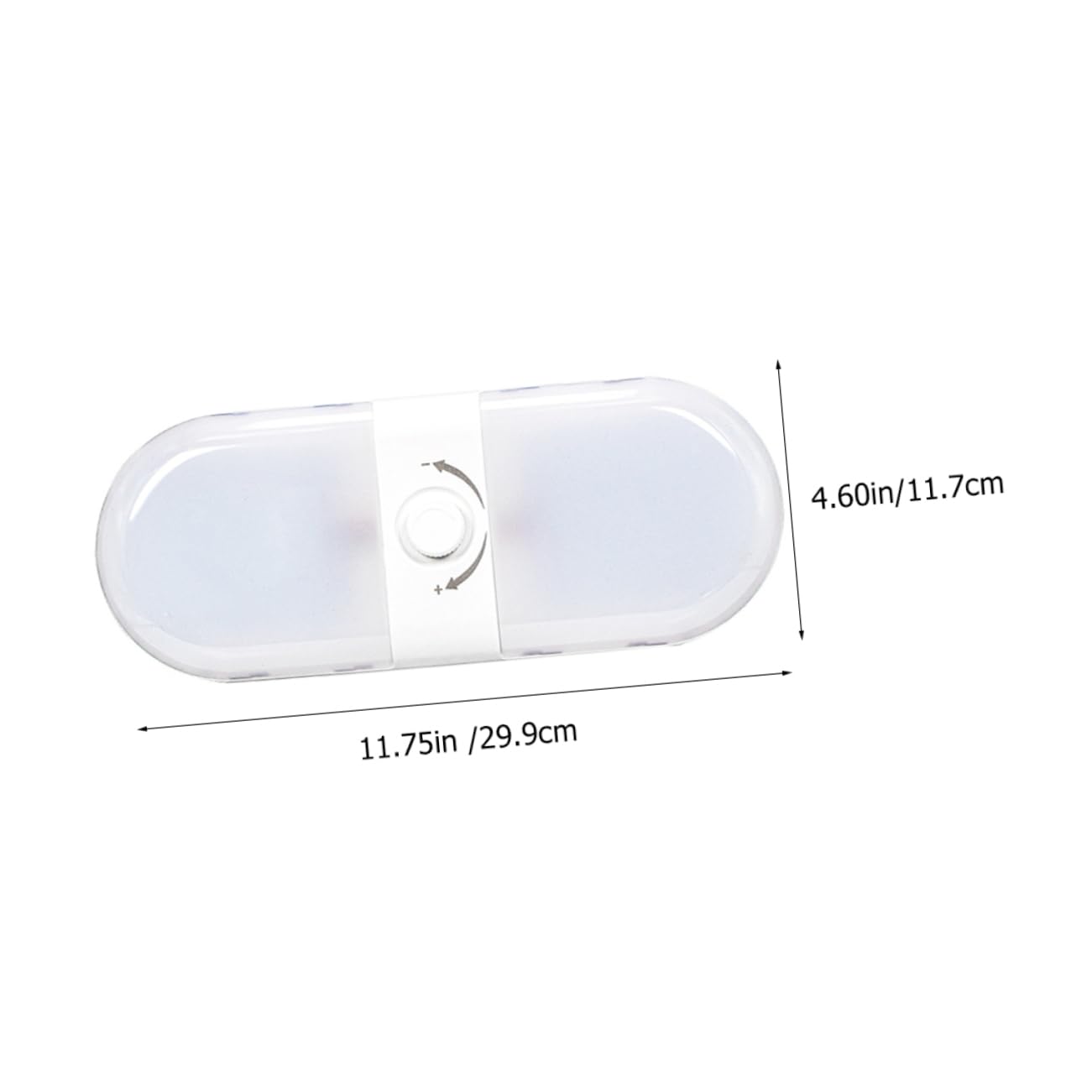 SOLUSTRE 24V Dimmable LED Dome Light for Rvs Interior Lighting Versatile Camper Ceiling Fixture Durable High Brightness Color Modes for Enhanced Visibility