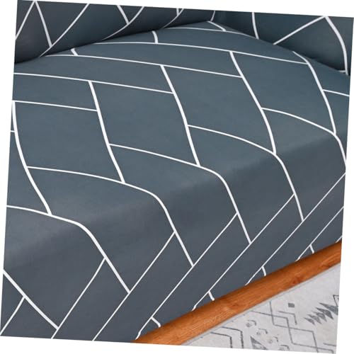 Housse de canapé extensible 3 places Homoyoyo en polyester de qualité - 3