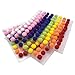 Creativity Street Self-Adhesive Poms, Assorted Colors, Set of 240, 5/8 in