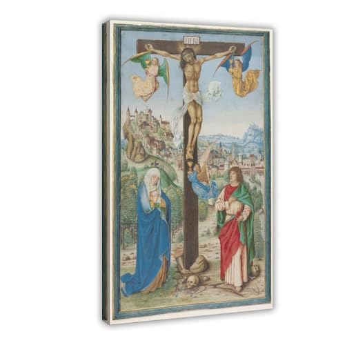 Crucifixion sacrement de l'autel décoration murale salon bureau tableau 20x30