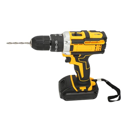 Lithium Electric Drill Kit Cordless Driver Battery Powered Handheld Drill for Wood Steel Drilling