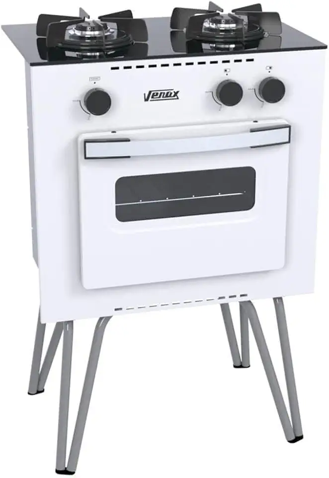 FOGAO A GAS MINI COOK 2 Q BRANCO GAS GLP