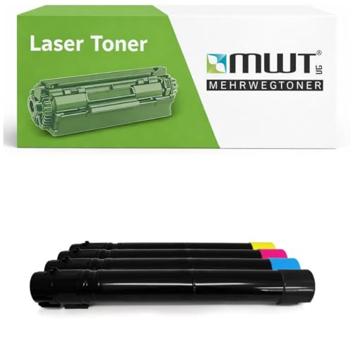 Lot de 4 toners pour imprimante de bureau Xerox Workcentre 7425 7428
