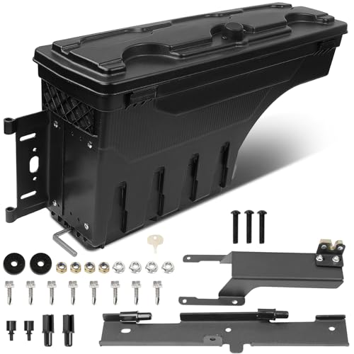 Orceed Driver Side Truck Bed Storage Tool Box Lockable, Fit