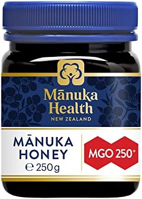 Manuka Health - MGO 250+ Manuka Honey, 100% Pure New Zealand Honey, 8.8 oz (250 g)
