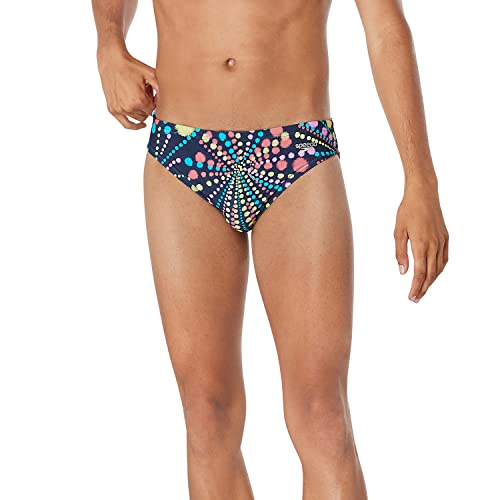 Speedo Men's Swimsuit Brief Eco Flex 2” Outseam Beachstar