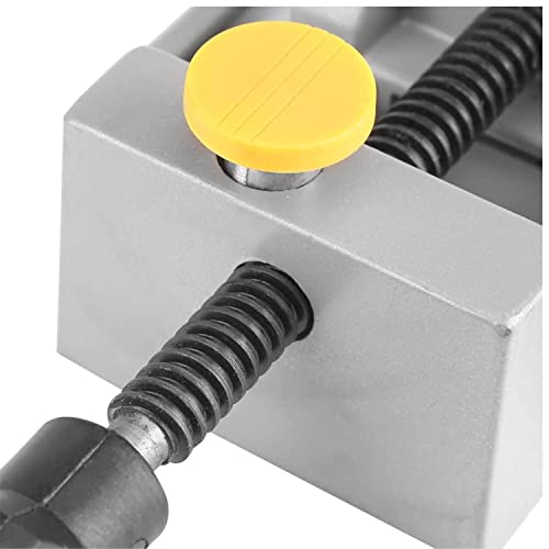 Image of Homdum Adjustable Drill Press Vice Clamp with Quick Release Button Mini vice drill Clamping tool size 60mm x 70mm