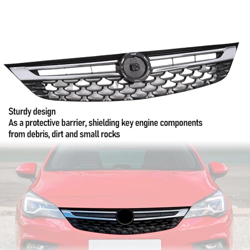 Grille de calandre MK7 EMUKOEP noire pour remplacement pare-chocs - 3