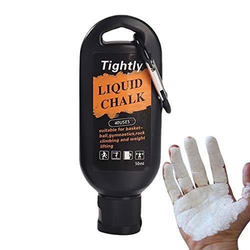 Youding Tiza líquida para levantamiento de pesas, polvo de magnesio, tiza líquida para gimnasio, resistente al sudor y de larga duración para levantamiento de pesas, gimnasia, baile, entrenamiento