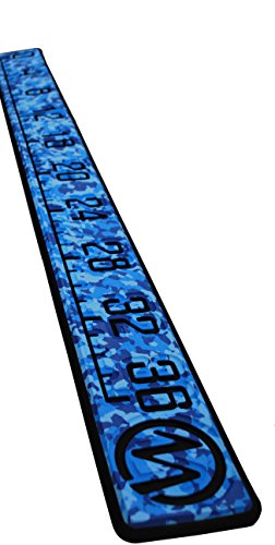 Marine Mat Fishing Ruler 36" by Color Ocean Camo/Black