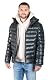 Daunenjacke Grimada Herren Winterjacke mit abnehmbarer Kapuze