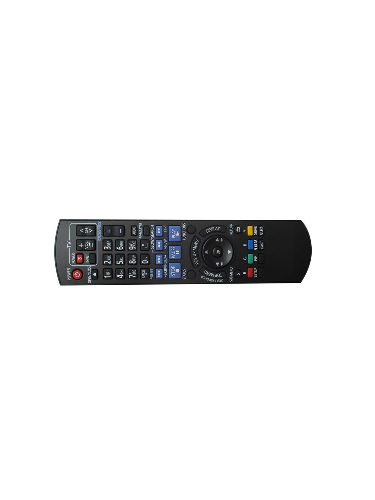 Telecomando for Panasonic N2QAKB000078 N2QAYB000083 DMP-BD45GN DMP-BD45K DMP-BD45GN Blu-ray Disc Lettore DVD