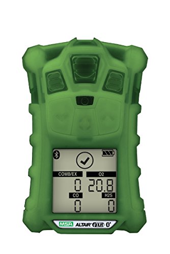 MSA 10178559 Altair 4XR Multigas Detector: LEL & O2, Glow-in-The-Dark case, North American Charger
