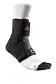 McDavid 195 Deluxe Ankle Brace with Strap (Black, Large)