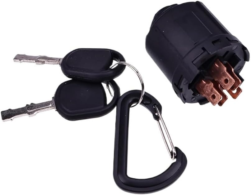 Compatible 532140399 723534 532178744 Lawn Mower Ignition Switch 3 Position 5 Pin 6cm Spare Parts for Garden Tools Accessories