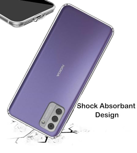 Image of Soft Silicone TPU Back Cover Compatible with Nokia G42 5G