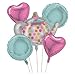 Creative Converting Tea Time Balloon Cluster (5) Party Supplies