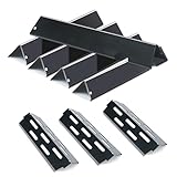 Plowo Grill Flavorizer Bars for 66032 66795 66040 Weber Genesis II E-310, II E-315, II E-330, II E-335, II S-310, II S-335, Genesis II LX S/E-340, Heat Deflectors Gas Replacement Parts Accessories