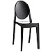 2xhome - Victoria Style Ghost Side Chair Transparent Acrylic Chair