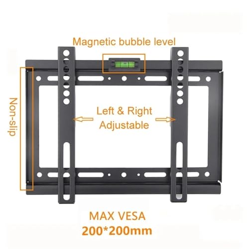 Support TV 14-32 pouces mural pour installer un écran dans la chambre - 7