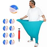 Granny Pants Wurfspiel,Weihnachtsspiel für Kinder & Erwachsene, Wurfspiel mit Übergroßen Hosen, Kindergeburtstag Partyspiele Set, Gartenparty Spiele für Familienfeiern und Feste