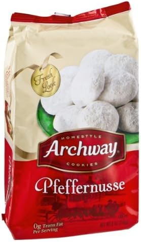 Archway Pfeffernusse Holiday Cookies 6 Pack 6 Oz Each
