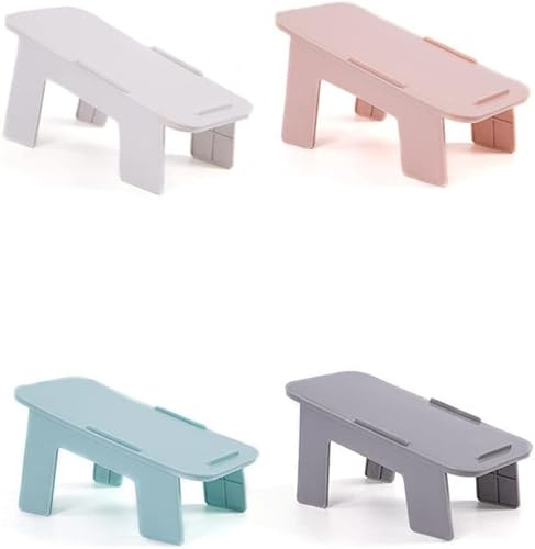 Alipis 4 soportes para zapatos, ranura para zapatos, ahorrador de espacio, apilable, organizador de zapatos, organizador de zapatos, organizador de
