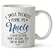 Uncle Gifts For Chrithmas, Uncle Gift From Niece Nephew, Funny Birthday Gifts For Uncles, Uncle Best Ever Coffee Mugs Cups, For Great Uncle's Birthdays Novelty Cup Ideas, Uncle Smile Laugh Gag Mug