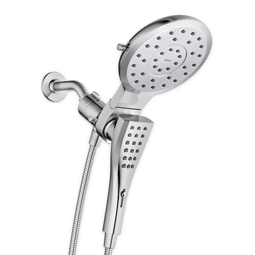 Moen Verso Chrome Round Rain Shower Head and Detachable Handshower Combination with Magnetix Docking...