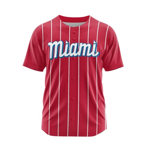 Custom City Connect Baseball Jersey - Camiseta personalizada de béisbol con nombre y número para hombres, mujeres, jóvenes y niños, color rojo, talla 15 miniatura 3